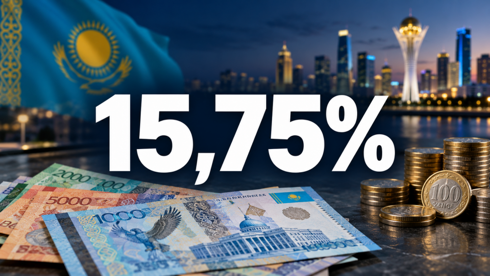 Нацбанк снизил базовую ставку до 15,75% и допустил паузу до конца года
