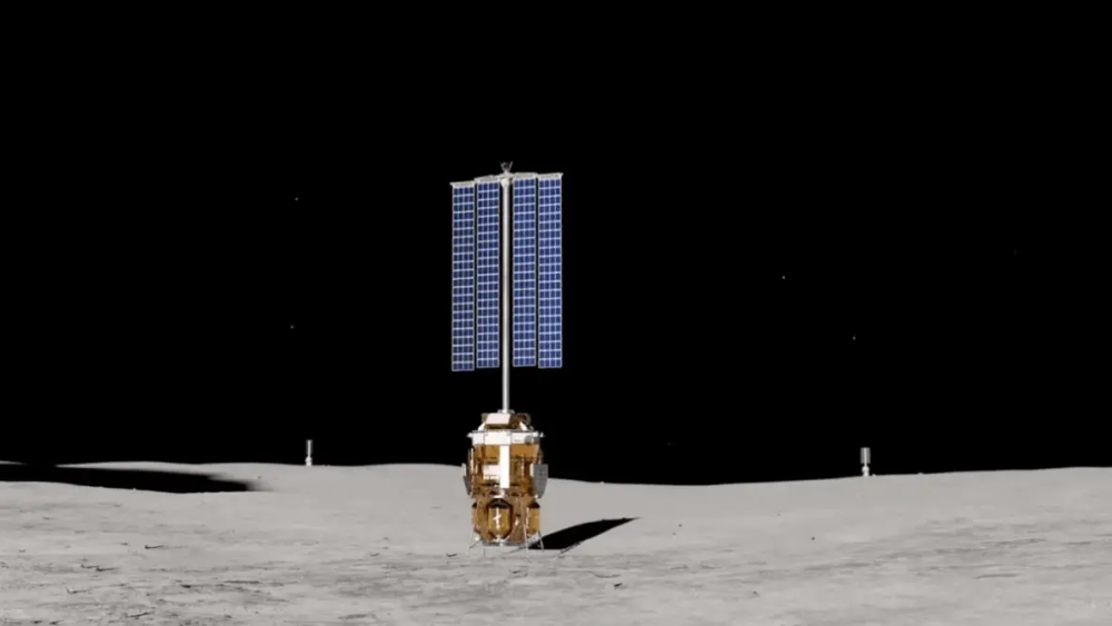 Blue Origin представила солнечную башню для будущей базы на Луне